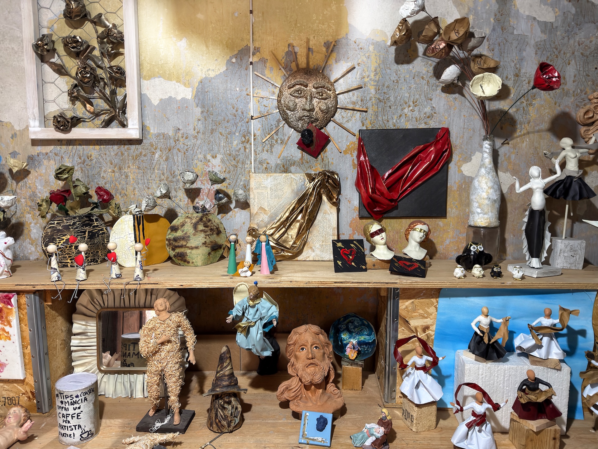 Laboratorio di cartapesta