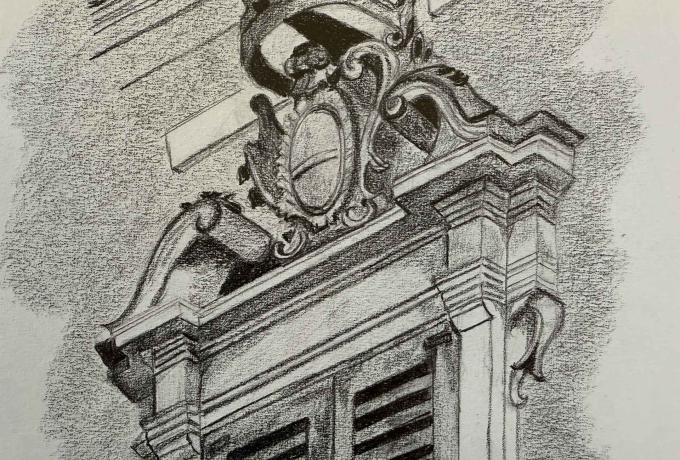 Finestra barocca Barbara de Filippis