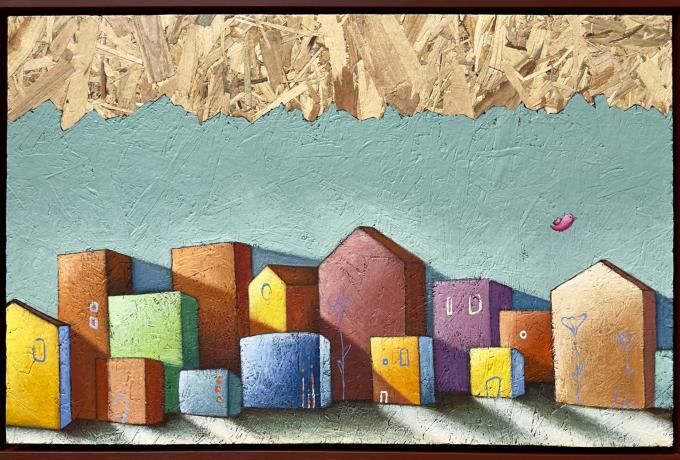 Dettaglio opera dell'artista Erika De Benedetto